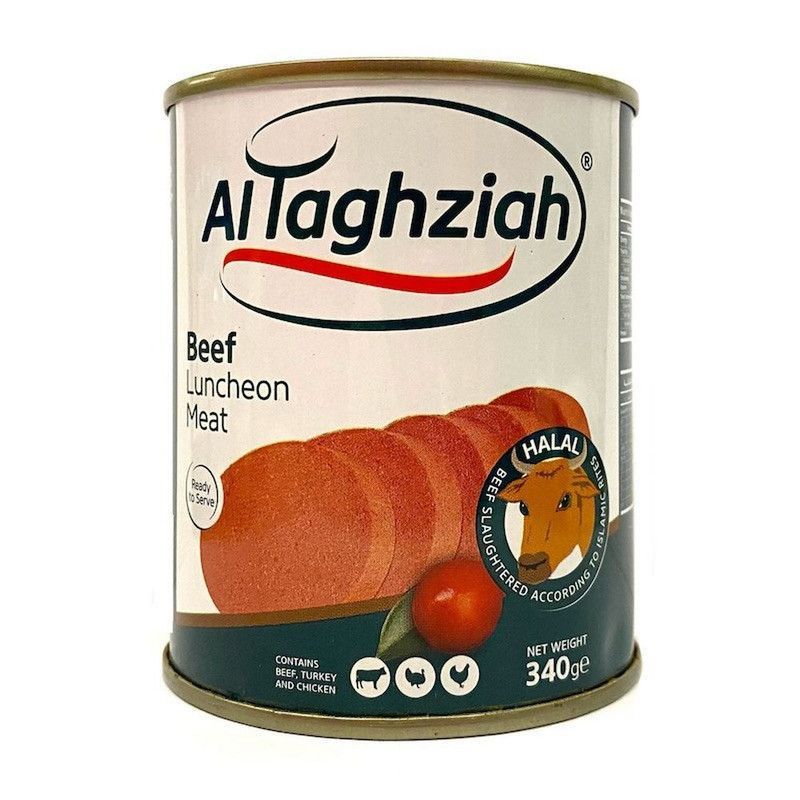 Al Taghziah Beef Luncheon Meat Round 340G