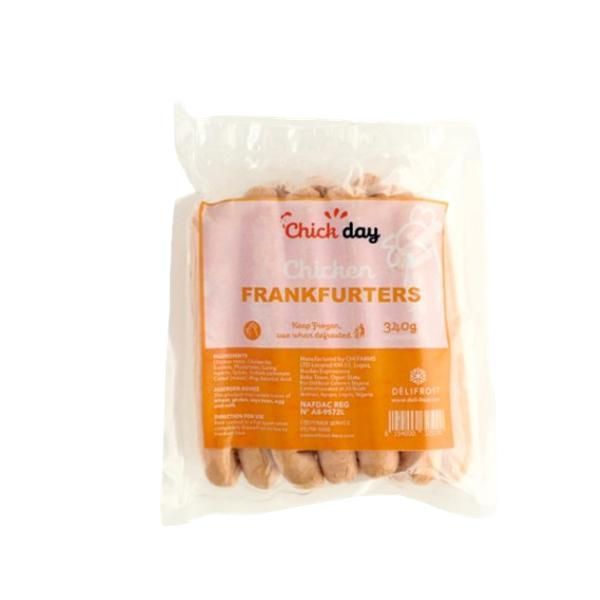 Chick Day Frankfurters 340G