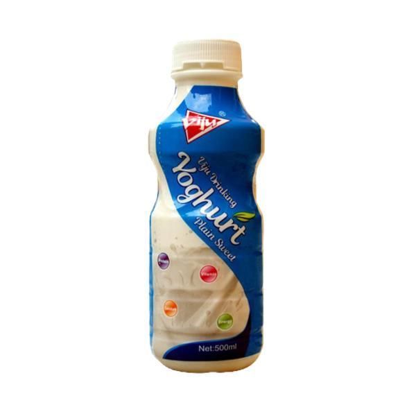 Viju Drinking Yoghurt Plain Sweet 500Ml
