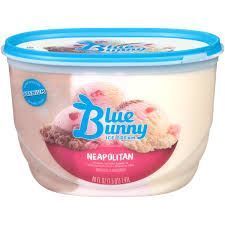 Blue Bunny Icecream 1.36(Neapolitan)