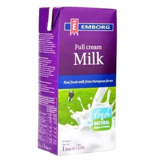 Emborg Full Cream Milk 1L