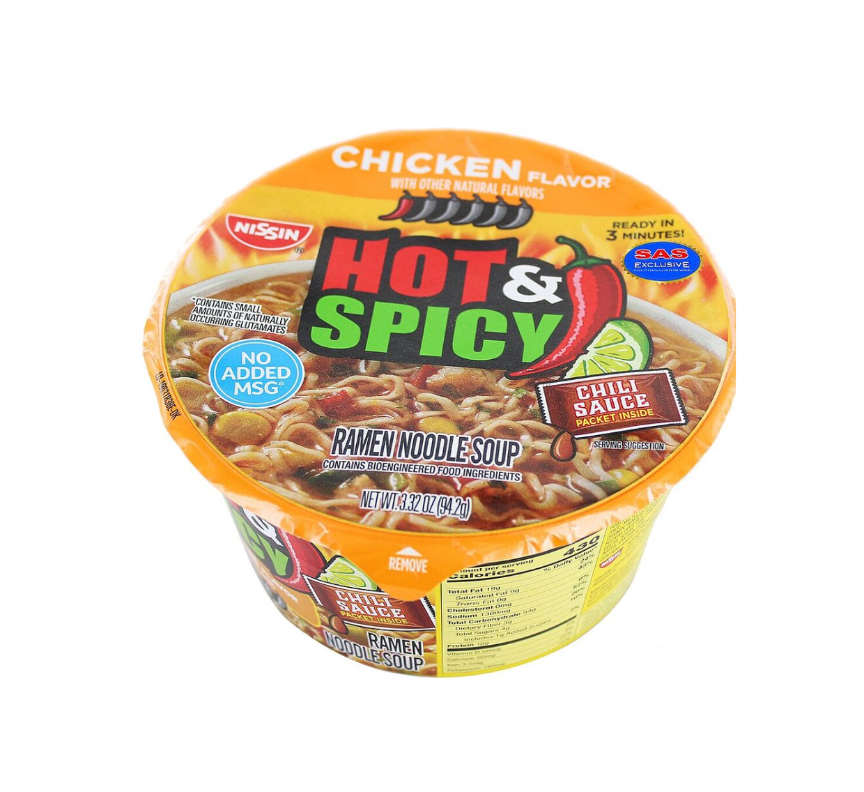 Noodles Nissin Ramen 94.2G Chicken