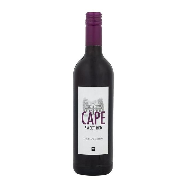 South African Sweet Red Wine, 750Ml
