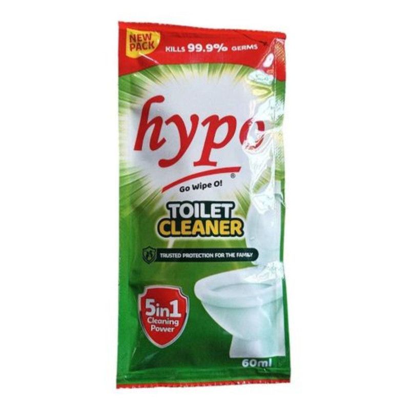 Hypo 5In1 Toilet Cleaner, 10X60Ml