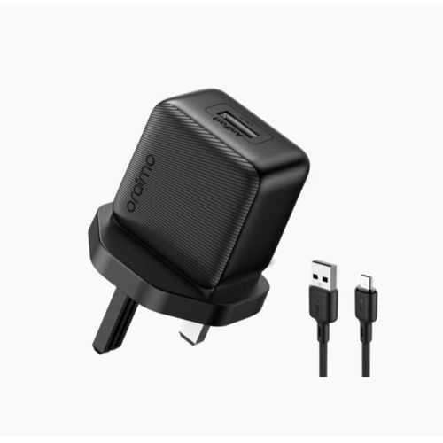 Oraimo Black Fast Phone & Power Bank Charger
