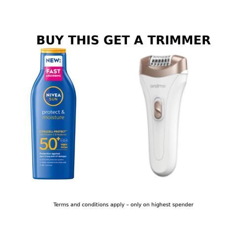 Nivea Spf 50 Moisturizing Sun Lotion, 200Ml