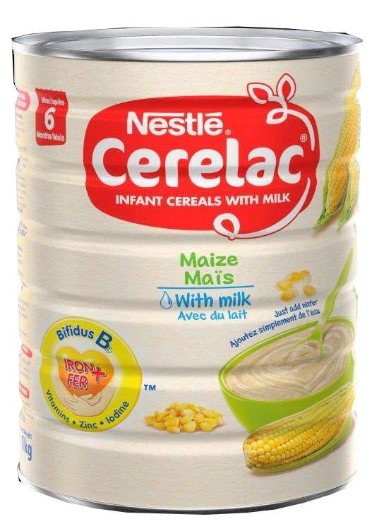Nestlé Cerelac Maize & Milk Infant Cereal, 1Kg