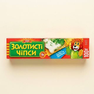 Чипси картопляні зі смаком Кропу та Сметани