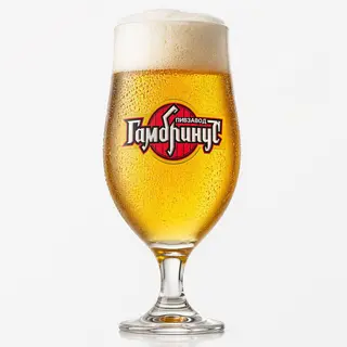 Пиво світле ТМ "ГАМБРИНУС" Лагер 11,5%, л