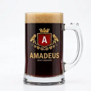 Пиво темне класичне ТМ "AMADEUS BRAU""Dunkel" 4,7%, л