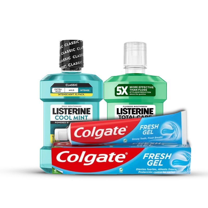 Colgate Listerine Cool Mint Mouthwash
