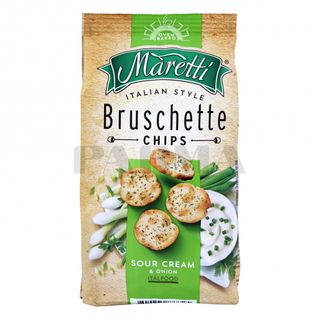 Pesmeti Bruschette sour cream & onion 70g Maretti