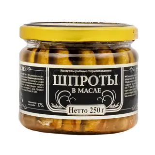 Riga Gold Șprot în ulei, 250g