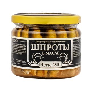 Riga Gold Șprot în ulei, 250g