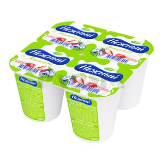 Йогурт Campina Нежный Клубника 0,1% 95г