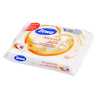 Влажная туал.бумага Zewa Almond Milk 42 л