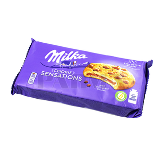 Milka Sensations ciasteczka z czekoladą 156 g