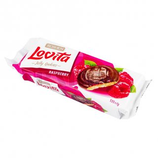 ორცხობილა/ როშენი / Lovita / ჟოლოს გემოთი /135გრ