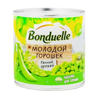 Ոլոռ կանաչ «Bonduelle» երիտասարդ 400գ