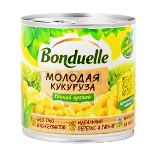 Եգիպտացորեն «Bonduelle» երիտասարդ 340գ