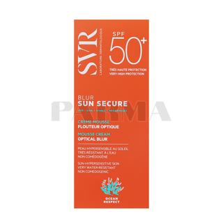 SVR - SUN SECURE BLUR CREME MOUSSE OPTIQUE SPF50  50ML