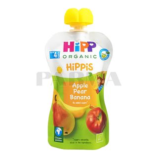 Hipp Bio vocna zabava hrana za decu jabuka kruska banana 100g