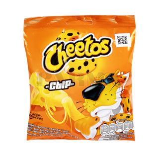КУКУРУЗНЫЕ ПАЛОЧКИ CHEETOS 85ГР СЫР, ШК: 4607069339681