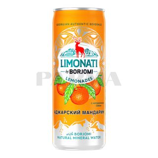 BORJOMI LIMONATI Bautura carbogaz. Mandarina 0.33l