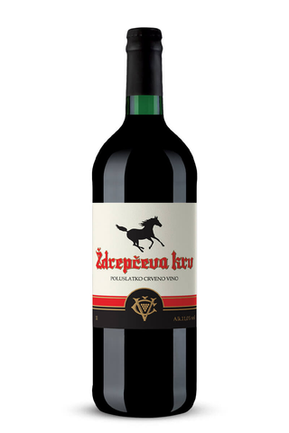 Vino Ždrepčeva krv 1L