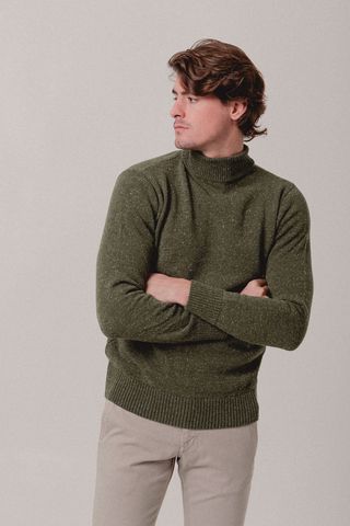 Jersey Cuello Vuelto Jasping Verde Bogotá S