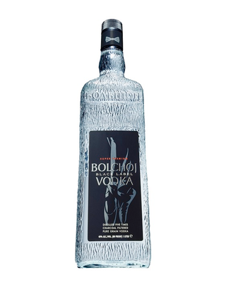 არაყი/ BLACK LABEL/ პრემიუმი, ხუთმაგი ფილტრაციით ნახშირზე 40% 1ლ