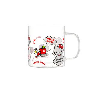 ჭიქა/Hello Kitty Apple Collection Glass Mug (420mL)