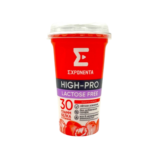 Напиток кисломолочный Exponenta High-Pro манго-кокос безлактозный 250 г