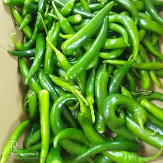 Fresh Green Chillies (Pilipili)