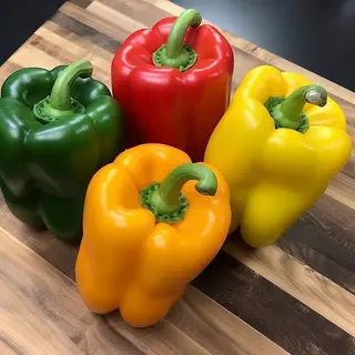 Organic Coloured Capsicum