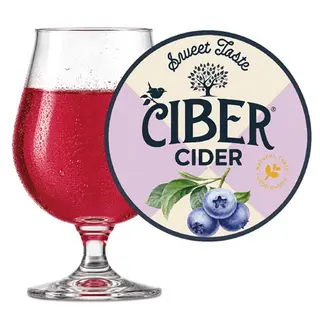 Сидр Ciber Чорниця 5% (1л)