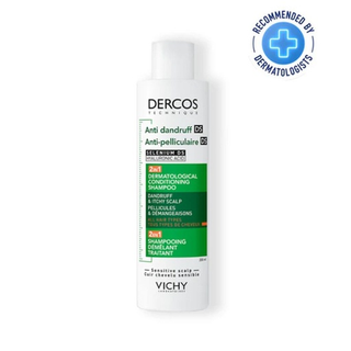 Vichy - Dercos Shampoing Démêlant Anti-Pelliculaire 2 En 1 Ds