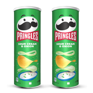 2 x CHIPSY PRINGLES SMIETANA-CEBULA 165G