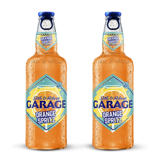 2 x PIWO GARAGE ORANGE SPRITZ 4,5% 0,4 BUT. BZW