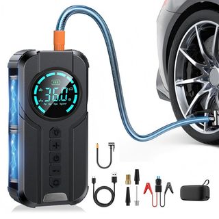 პორტატული ჰაერის კომპრესორი 150 PSI – ციფრული საბურავის ტუმბო | Portable Air Compressor Pump