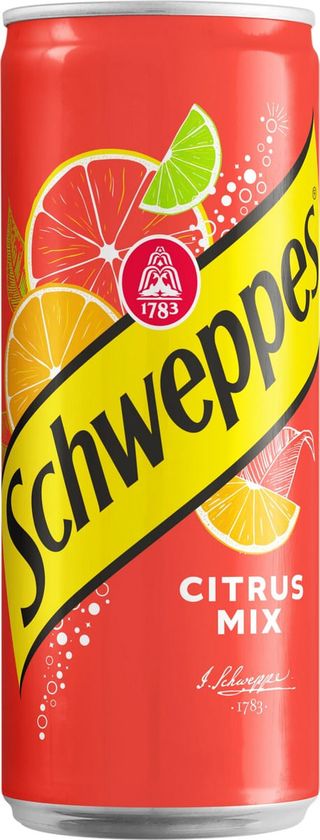 Bautura carbogazoasa cu aroma de citrice Schweppes, 0.33 l