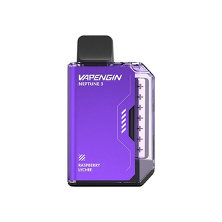 Vapengin Neptune Raspberry Lychee Vape, 7k Puffs