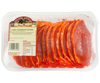 Lomo Adobado Extra Filetes Caysan Bandeja 600 G