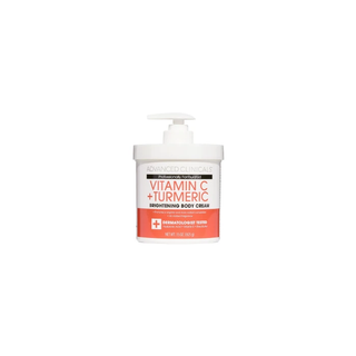 ADVANCED CLINICALS Vitamic C + Turmeric Body Cream, 444ml