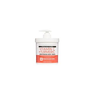 ADVANCED CLINICALS Vitamic C + Turmeric Body Cream, 444ml