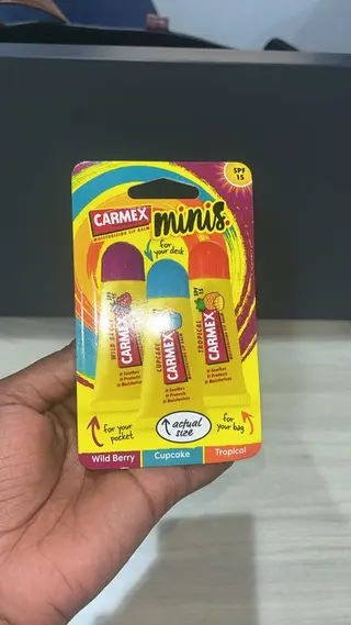 CARMEX Minis Assorted Lip Balm SPF 15