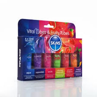 SKINS Fruity Lubricants, 6x12ml