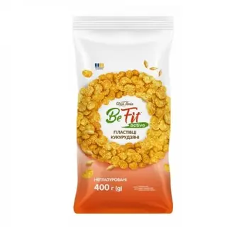 Пластiвцi 400 г Своя Лінія кукурудзяні натуральні м/уп