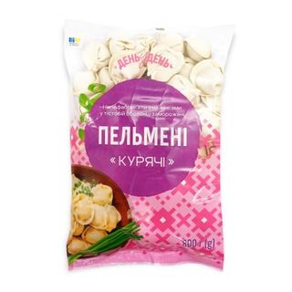 Пельмені 0,8 кг День у День курячі п/ет