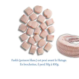 Brochettes de Farkh (500g)
